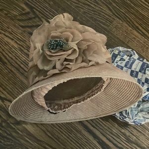 Louise Green straw hat